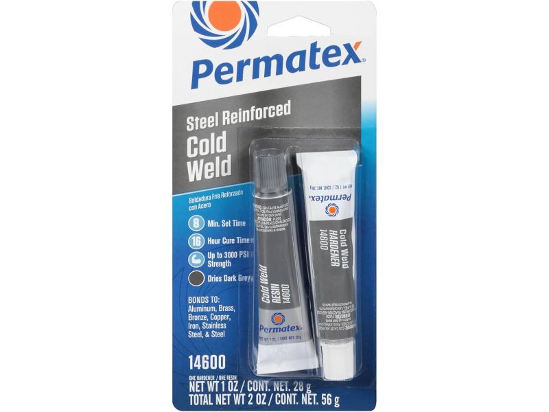 Permatex Steel Reinforced Cold Weld hideghegesztő 56 g.