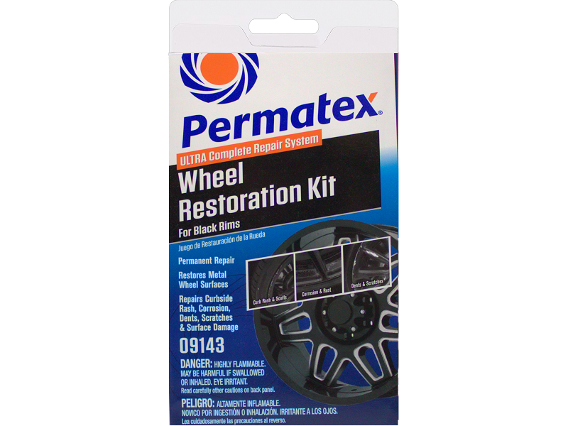 Permatex felni helyreállító készlet (fekete)