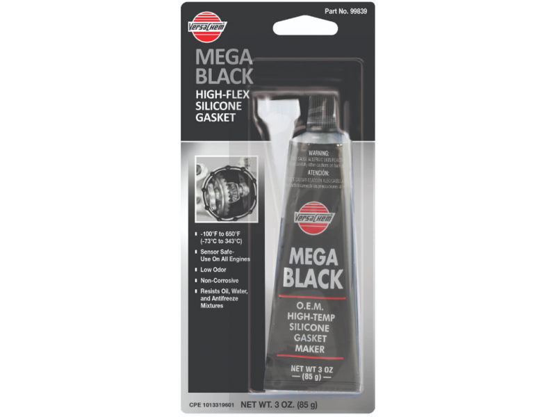 Versachem Mega Black Silicone 85 g.