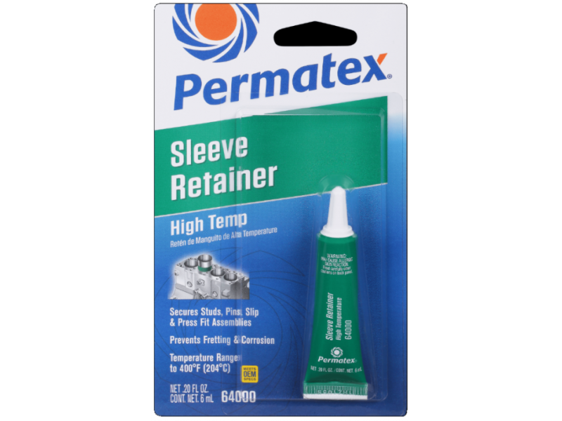 Permatex HIGH TEMPERATURE SLEEVE RETAINER 6ML